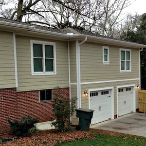 master suite above garage, two-story addition, house addition, room above garage